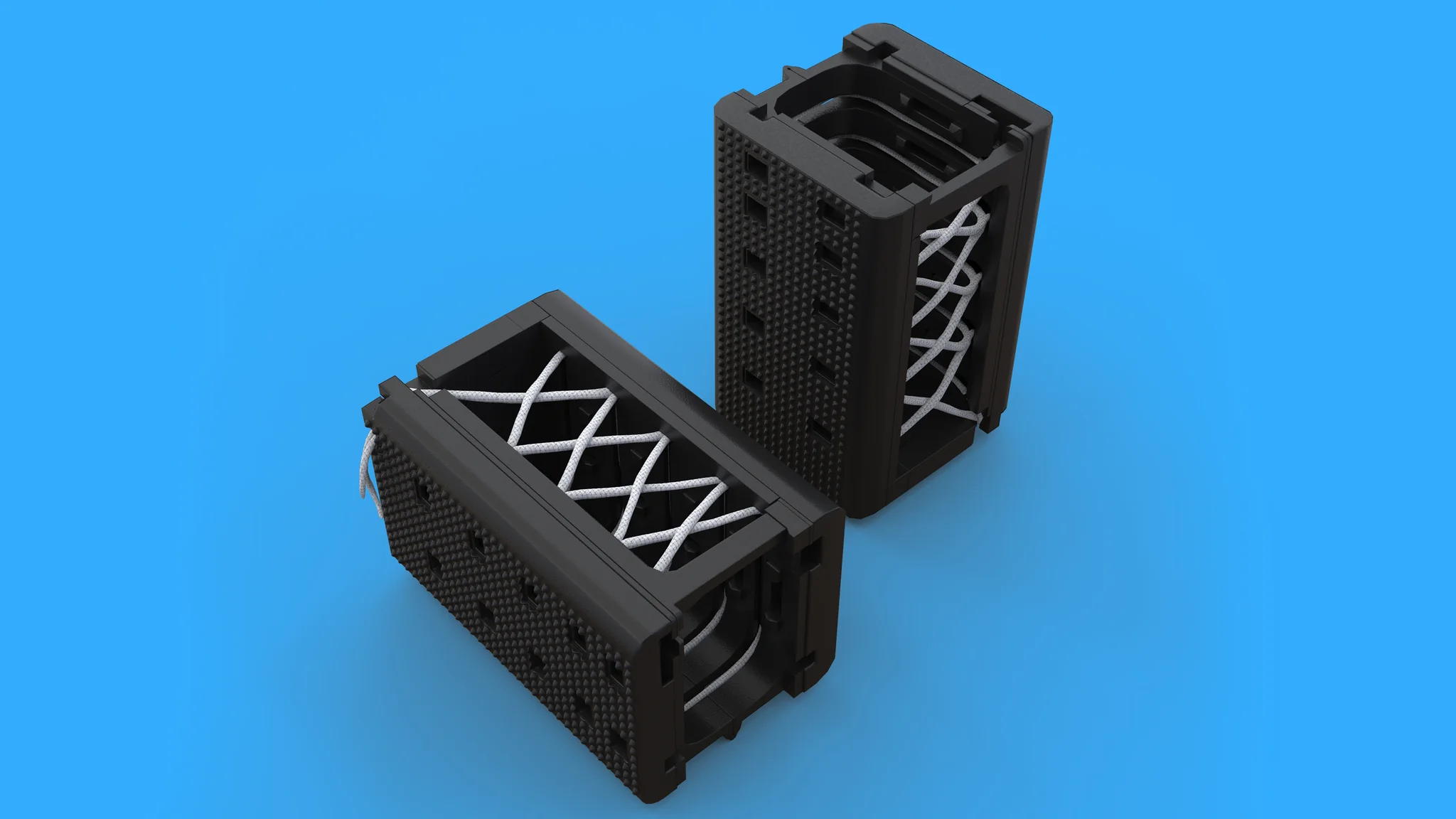 Second angle on the Speedtrap frame, showing the textured grip surface and the cord routing.