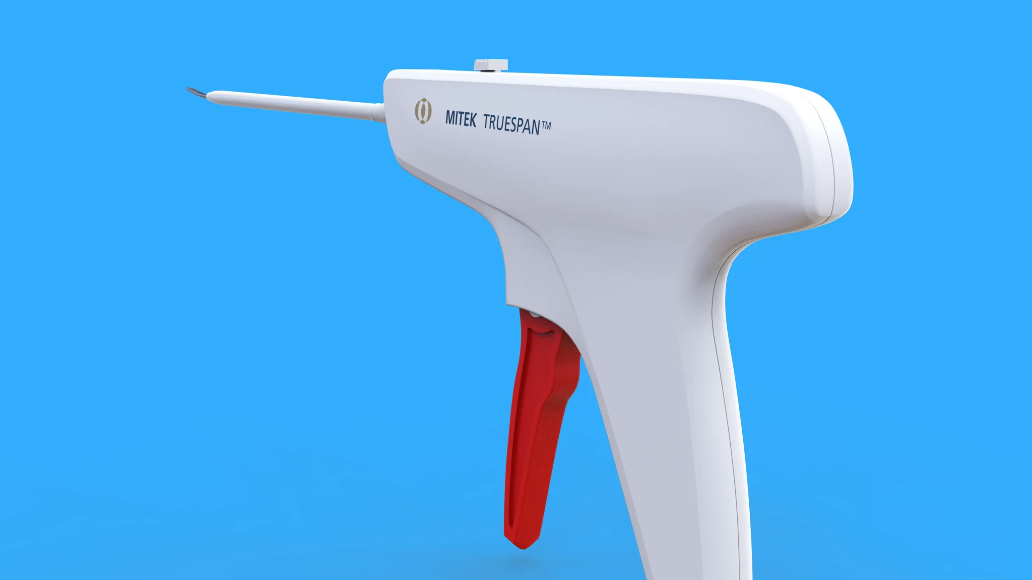 Rear three-quarter view of the Truespan handle and grip.